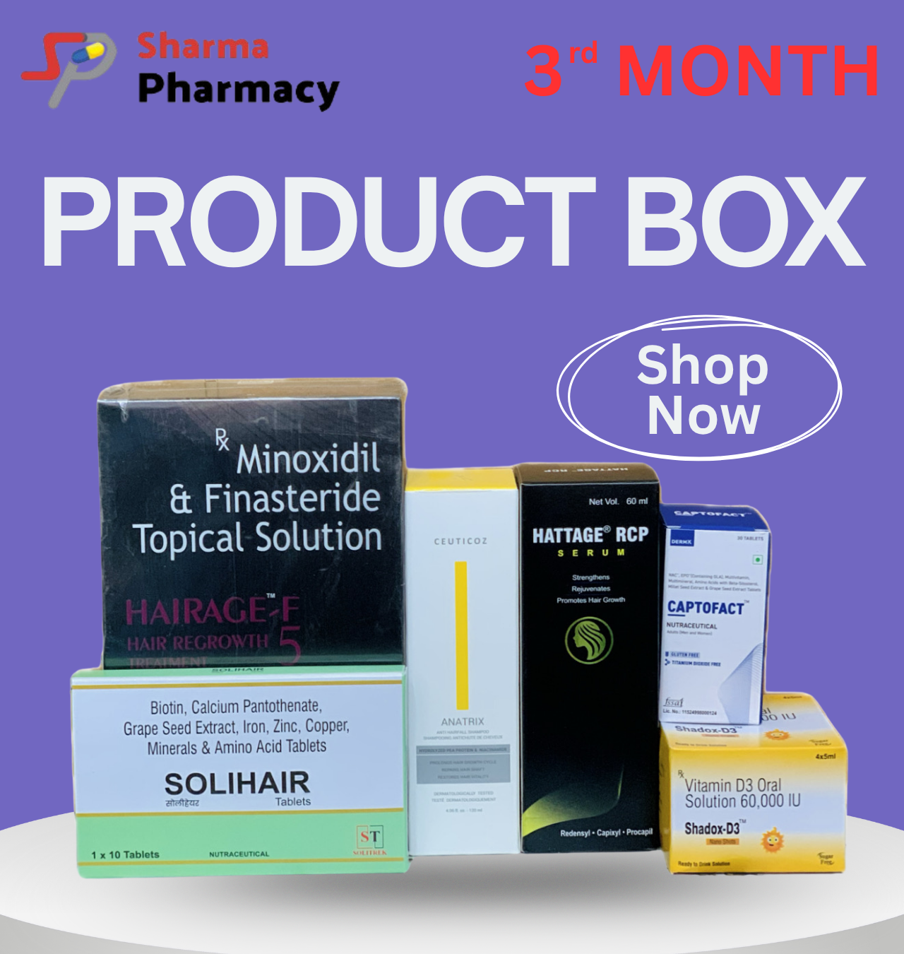 Deep Hair Line- Product Box