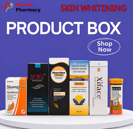 Skin whitening- Product Box