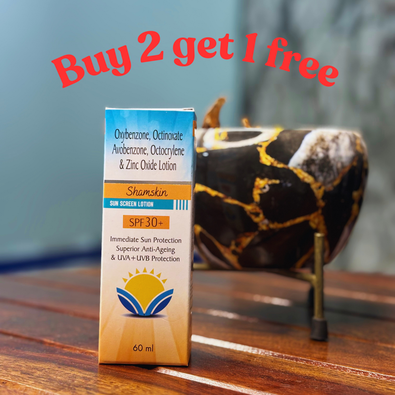 Shamskin SPF30 Sunscreen Lotion