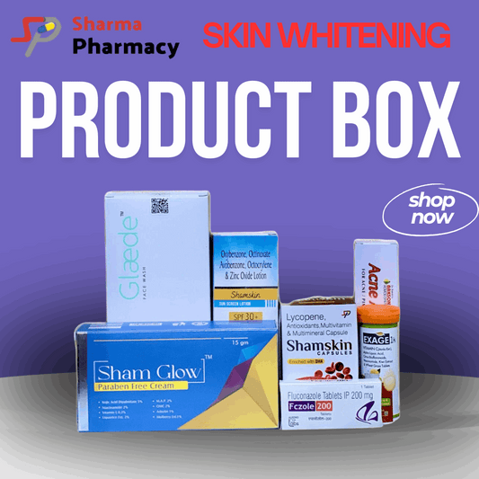 Pigmentation- Acne / sensitive skin Product Box