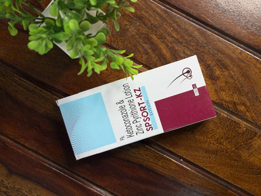 SPSORT-KZ Lotion (Ketoconazole & Zinc Pyrithione Lotion) – 100ml