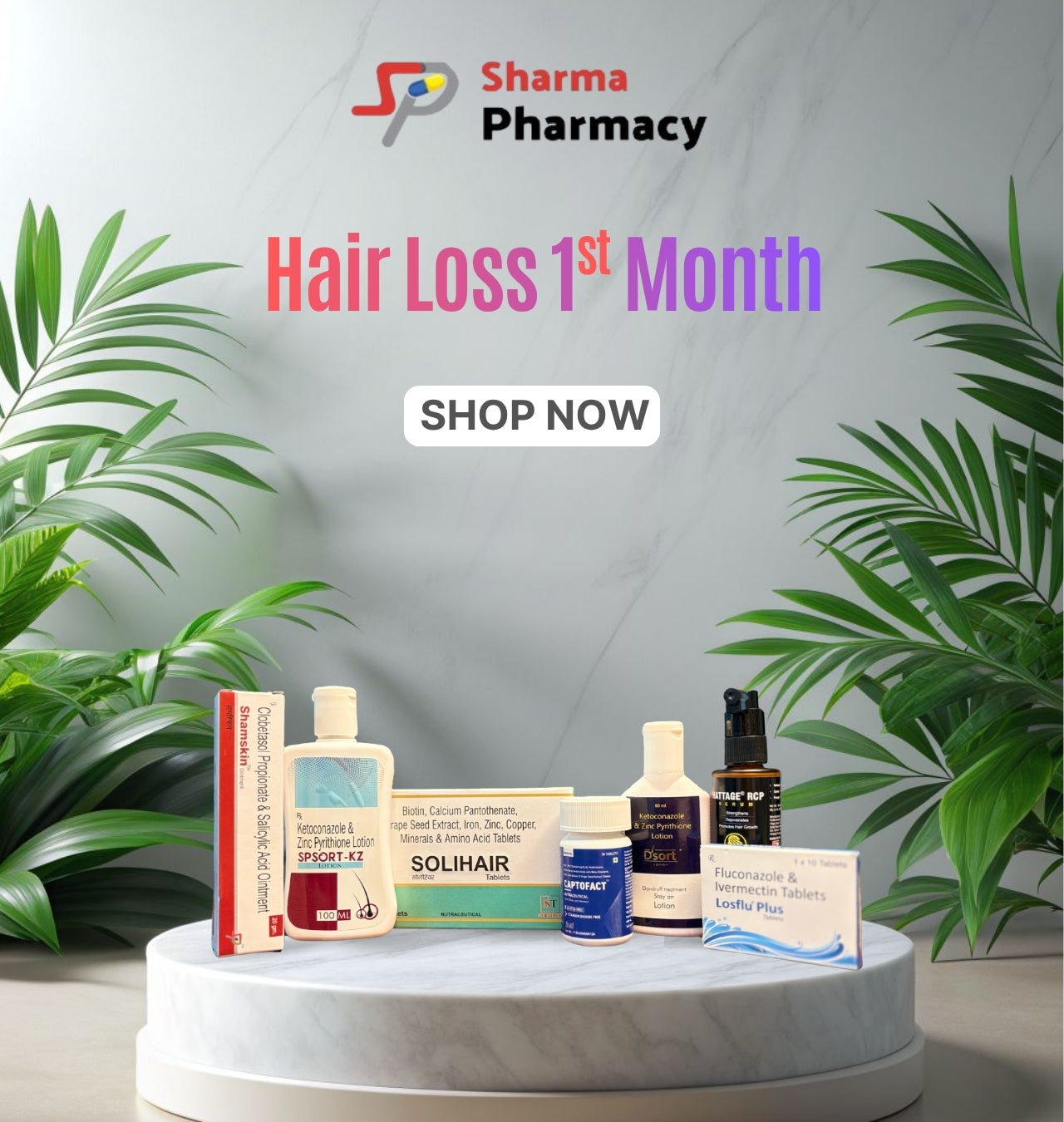 Hairloss- Product Box