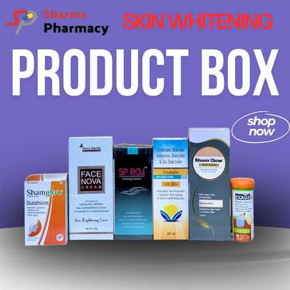 Skin whitening- Product Box