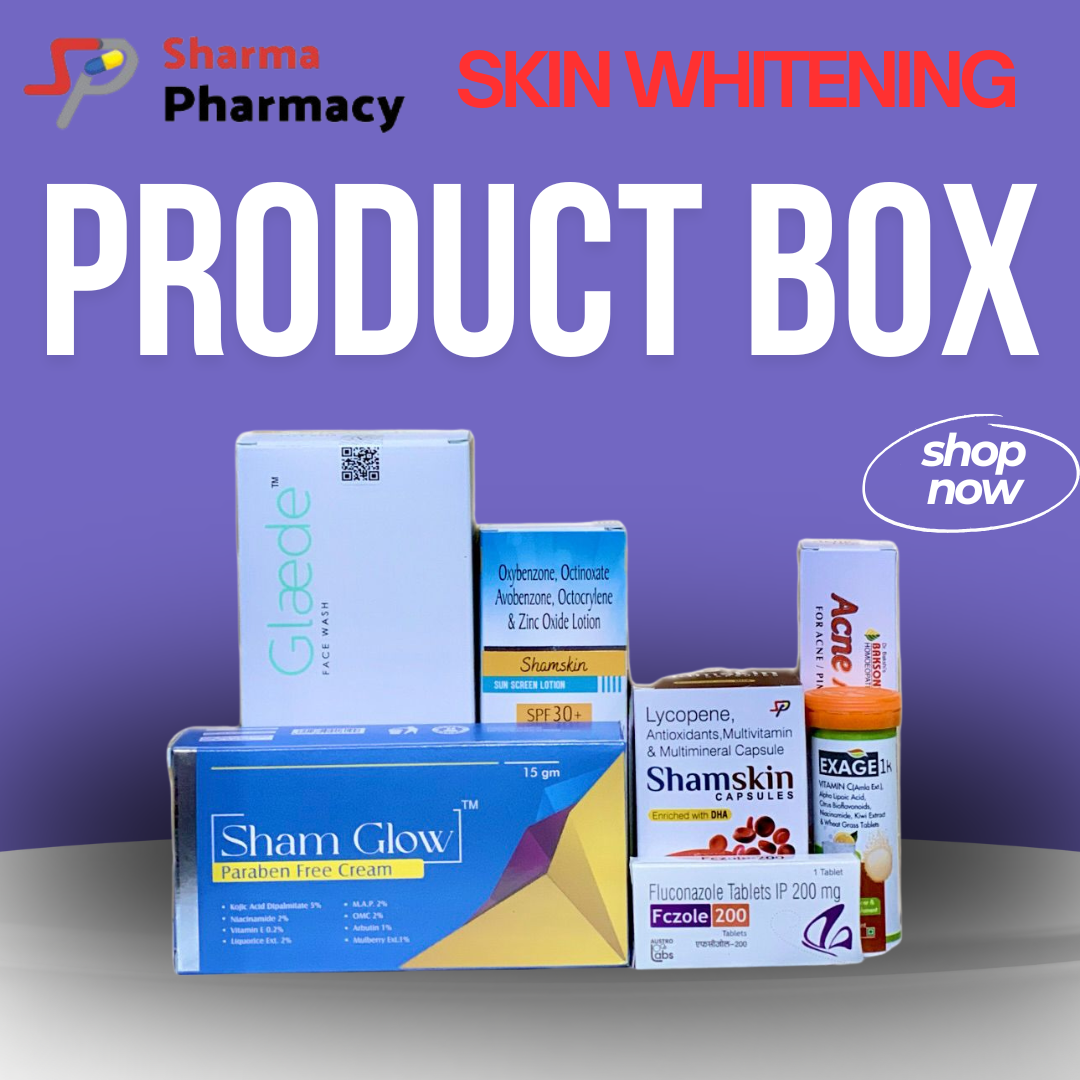 Pigmentation- Acne / sensitive skin Product Box