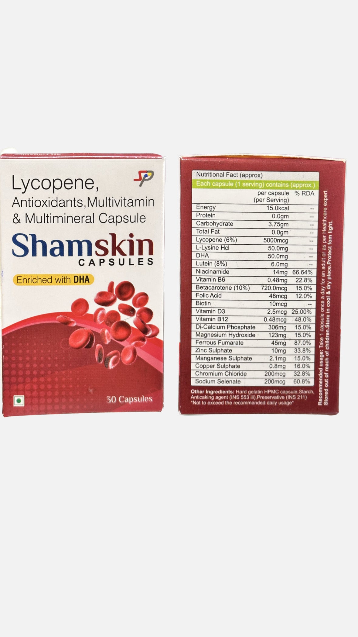 Shamskin capsules