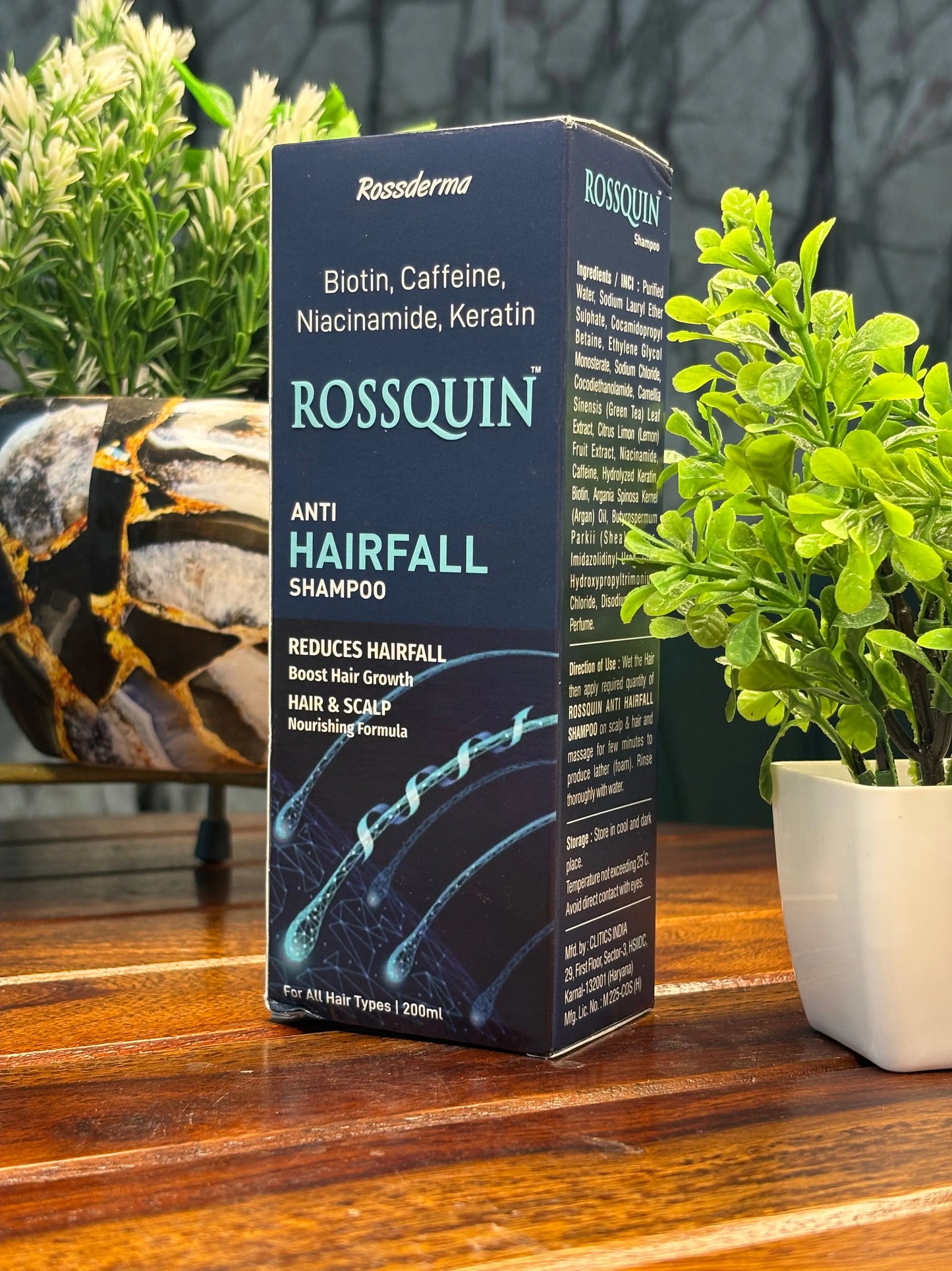 Rossquin Anti Hairfall Shampoo (200ml)