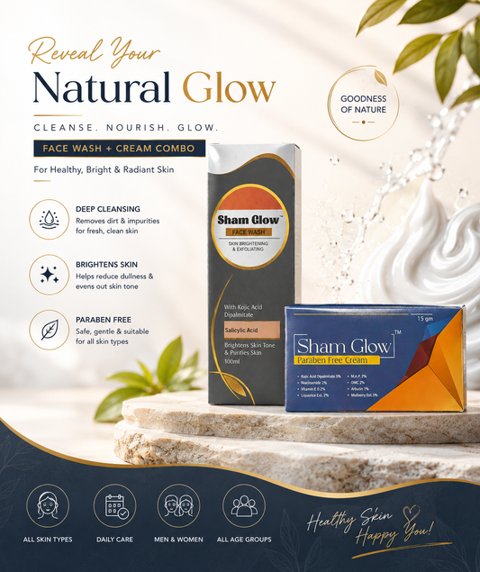 Face Wash + Cream Combo Pack