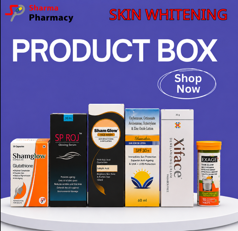 Skin whitening- Product Box