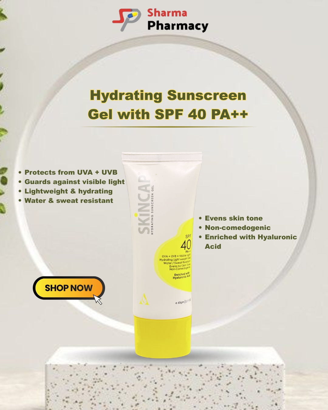 Skin Cap sunscreen SPF 40